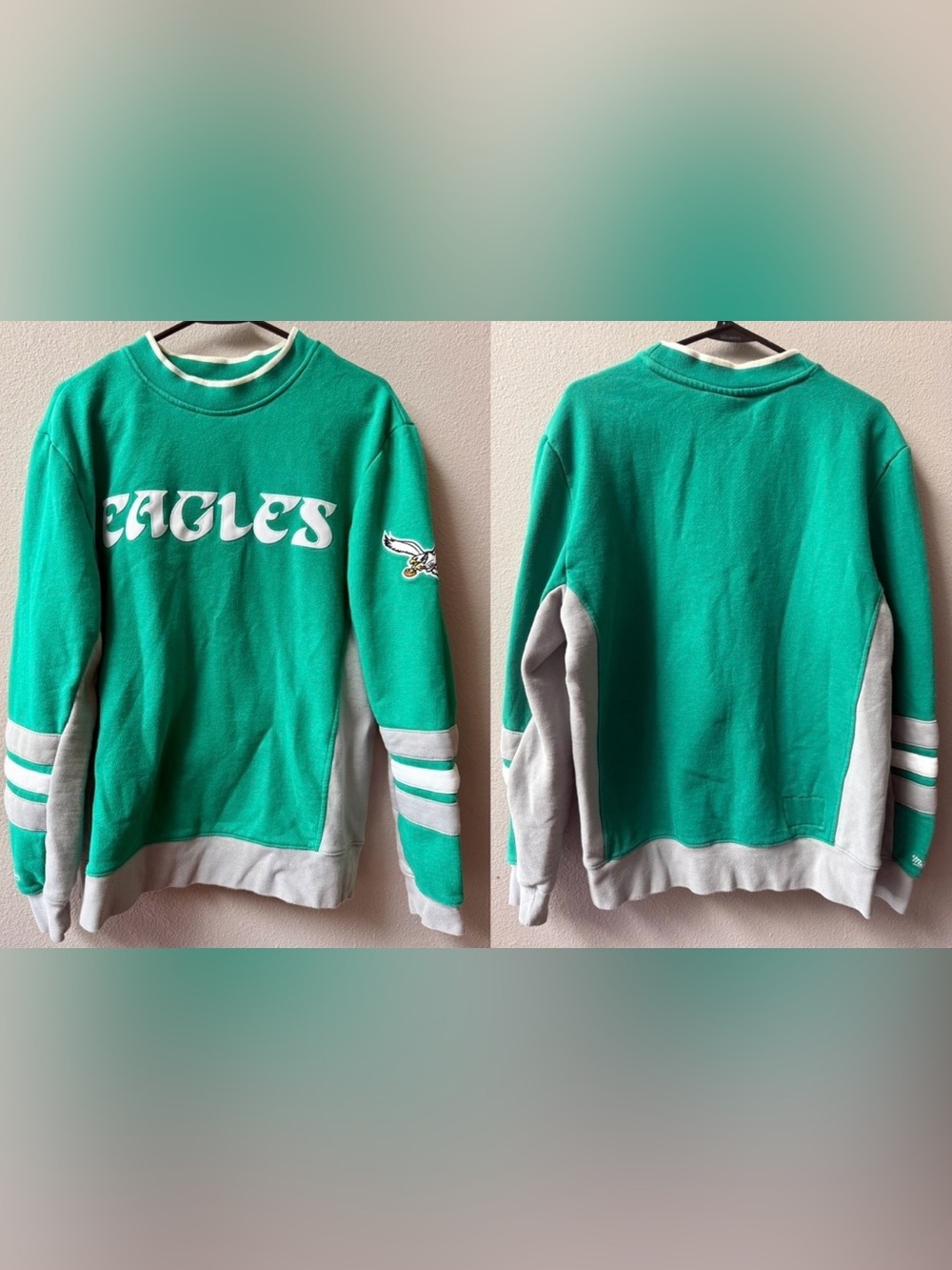 MITCHELL & NESS PHILADELPHIA EAGLES THROWBACK EAGLES SCRIPT MENS L